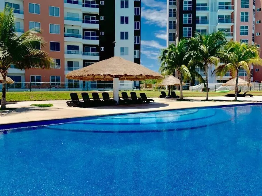 Apartament Magnificent View Of The Lagoon, With 7 Pools Cancún