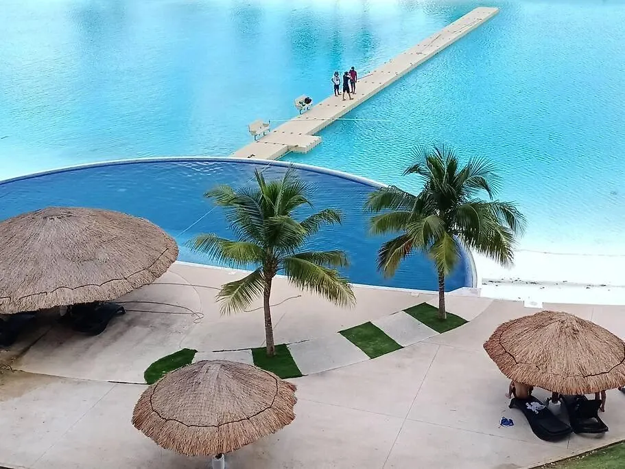 Apartmán Magnificent View Of The Lagoon, With 7 Pools Cancún